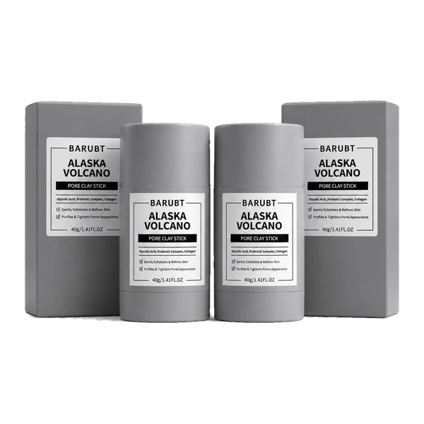 Double Pack Barubt Alaska Volcano Pore Clay Stick