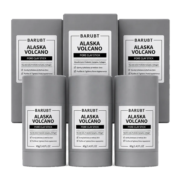 Triple Pack Barubt Alaska Volcano Pore Clay Stick